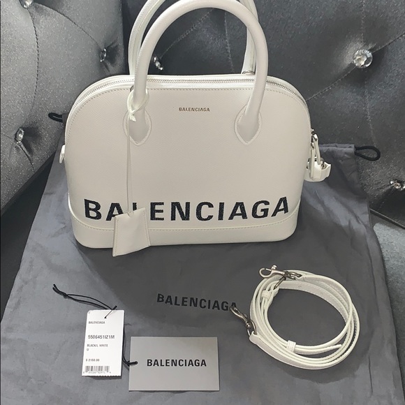 Balenciaga Handbags - Balenciaga small ville leather satchel
